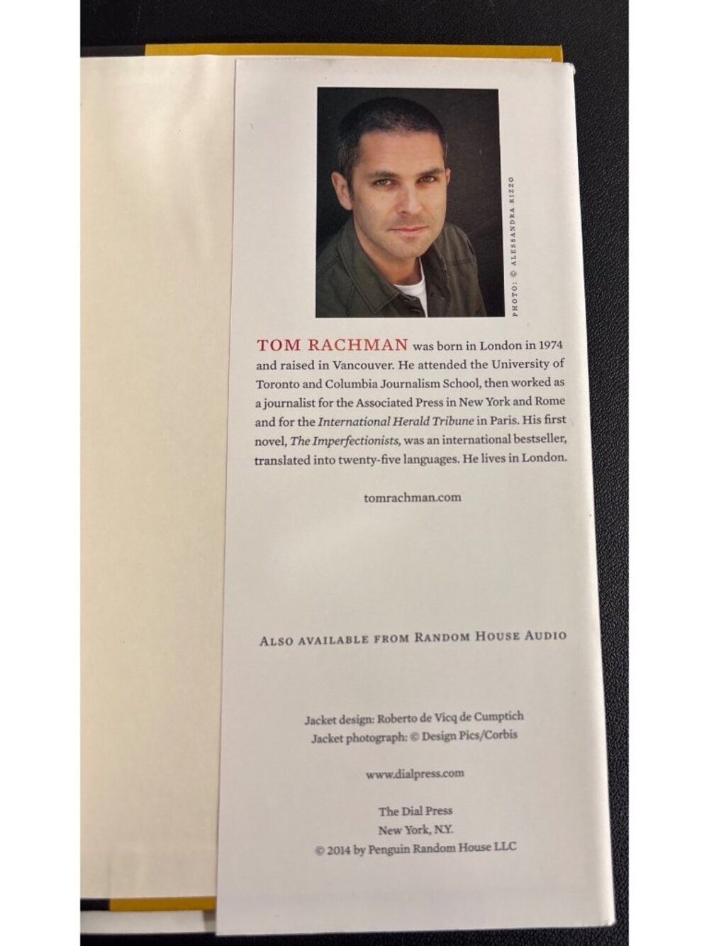 The Rise & Fall Of Great Powers By Tom Rachman First Edition Hardcover - Picture 9 of 9